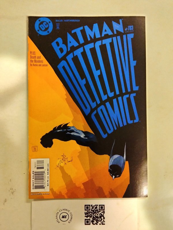 Detective Comics #783 (DC Comics), raw comic book in NM condition — front cover