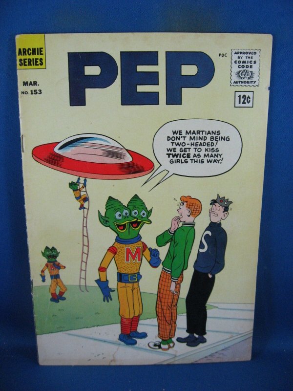Archie Pep Comics VG F Sf Cvr 1962 (1962), raw comic book in VG condition — front cover