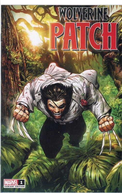 Wolverine: Patch #1 (Marvel Comics, 2022), raw comic book in NM+ 9.6 condition — front cover