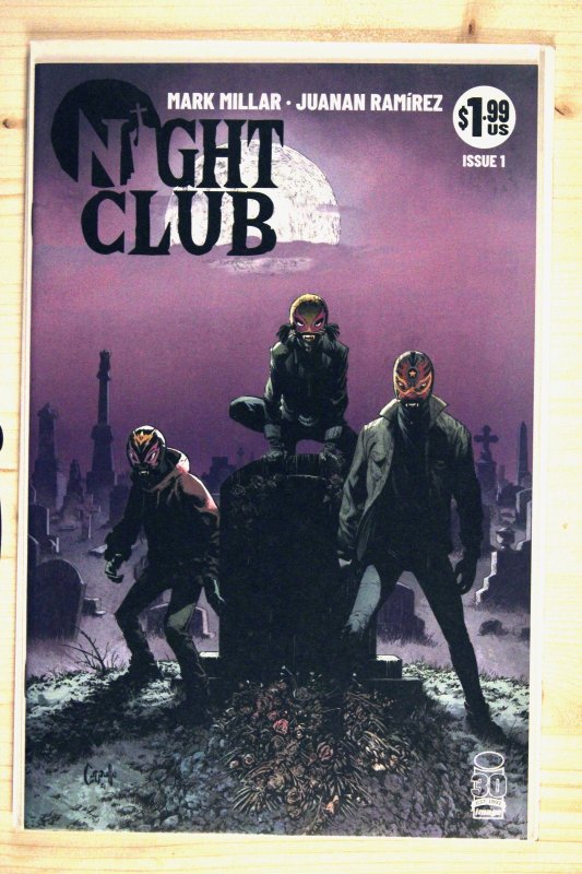 Night Club #1 (2022), raw comic book in NM+ 9.6 condition — front cover