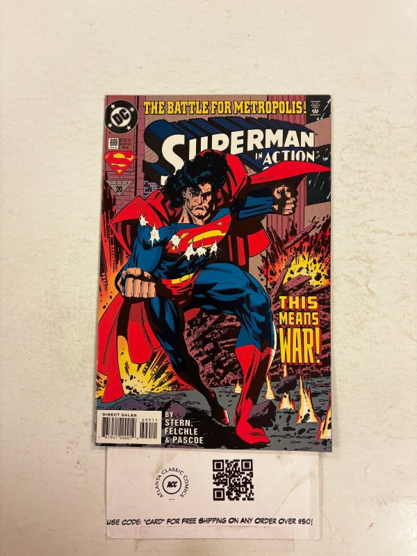 Action Comics #699 (DC Comics), raw comic book in NM condition — front cover
