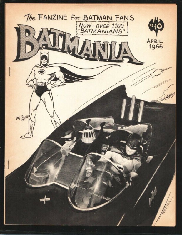 Batmania #10, raw, ungraded comic book — front cover