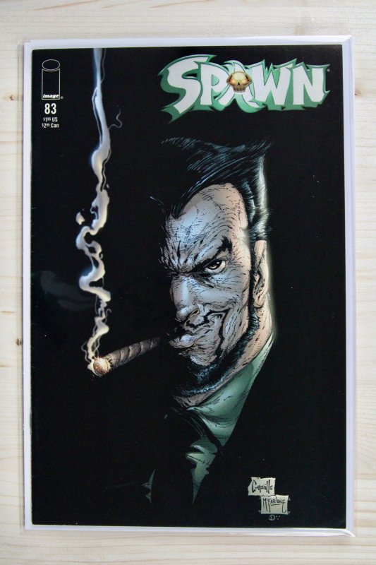 Spawn #83 (Image Comics, 1999), raw comic book in VF 8.0 condition — front cover