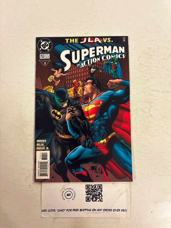 Action Comics #753 (DC Comics, 1999), raw comic book in NM condition — front cover