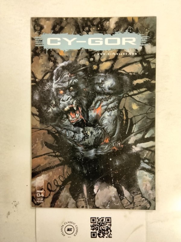 Cy-Gor #4, raw comic book in NM condition — front cover