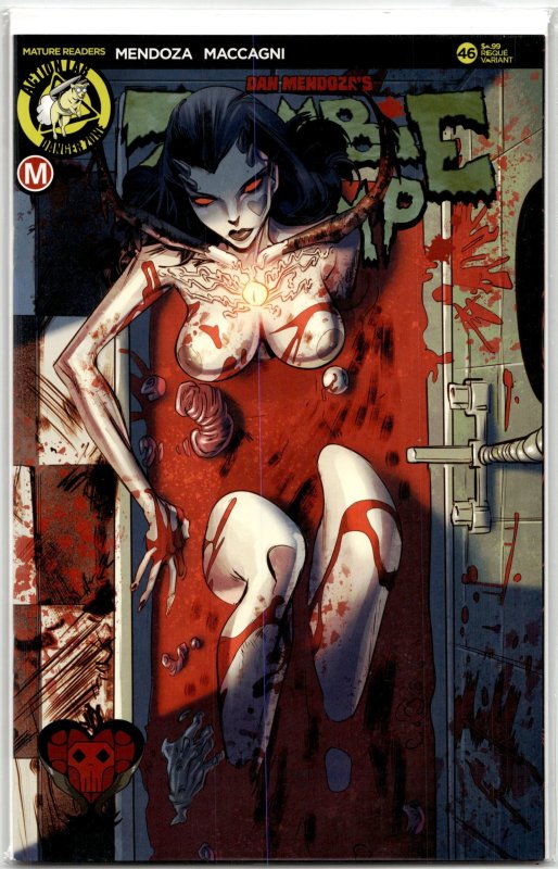 Zombie Tramp #46 (Action Lab Entertainment, 2018), raw, ungraded comic book — front cover