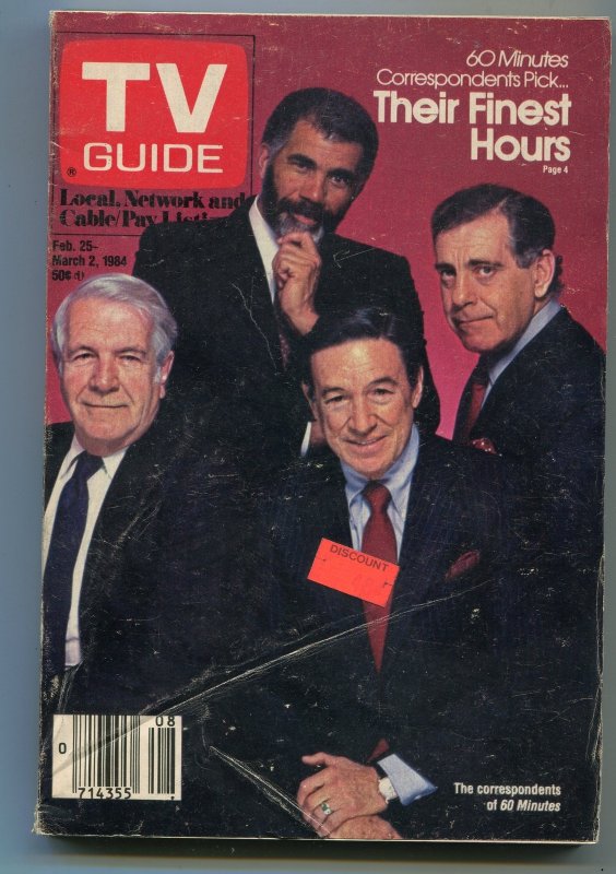 MAG: TV Guide-60 Minutes Correspondents Pick-New York Metropolitan Edition-De..., raw, ungraded comic book — front cover