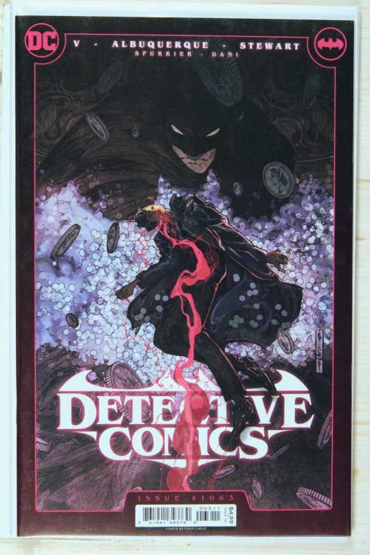Detective Comics #1063 (DC Comics, 2022), raw comic book in NM+ 9.6 condition — front cover