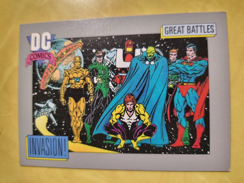 1991 DC Cosmic Card #156 (1991), raw, ungraded comic book — front cover
