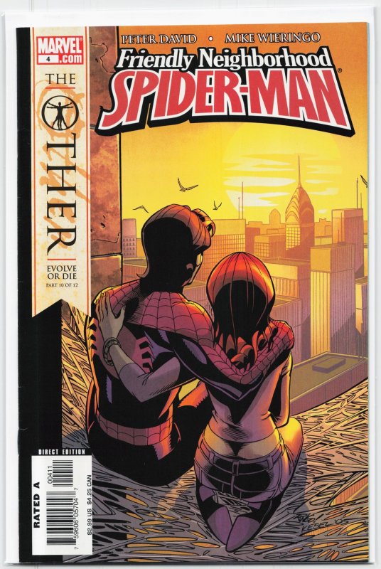 Friendly Neighborhood Spider-Man #4 (2006), raw, ungraded comic book — front cover