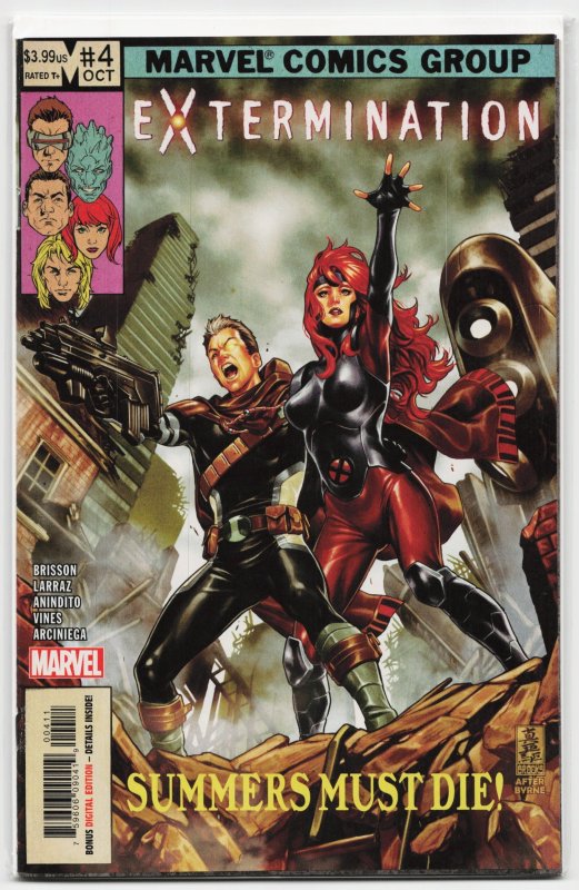 Extermination #4 (2018), raw, ungraded comic book — front cover