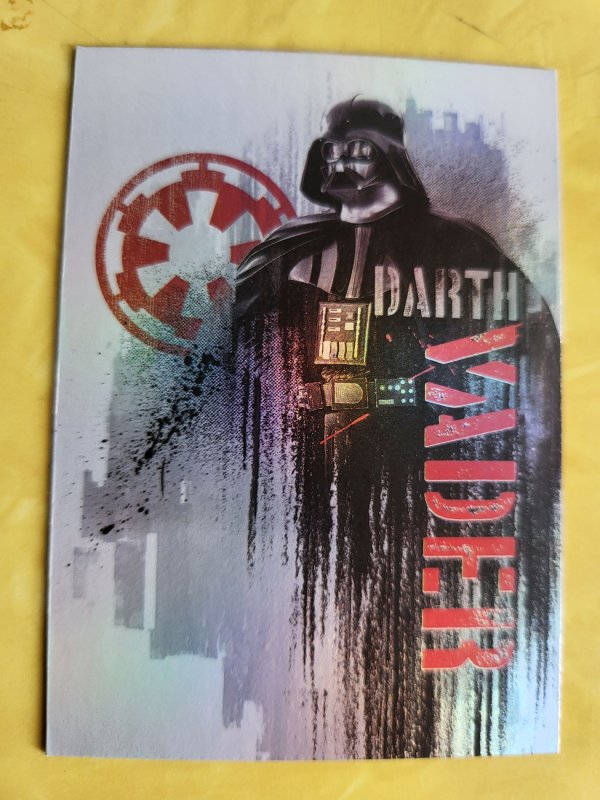 2018 Star Wars Galaxy - Rogue One - Darth Vader Continuity Card #5 (2018), raw, ungraded comic book — front cover