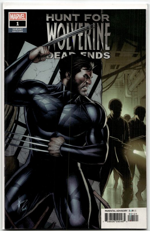 Hunt for Wolverine: Dead Ends Keown Cover (2018) Wolverine (Marvel Comics, 2018), raw, ungraded comic book — front cover