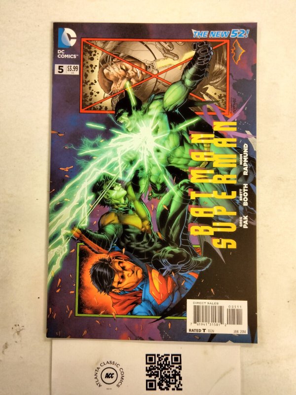 Batman Superman #5 (DC Comics), raw comic book in NM condition — front cover