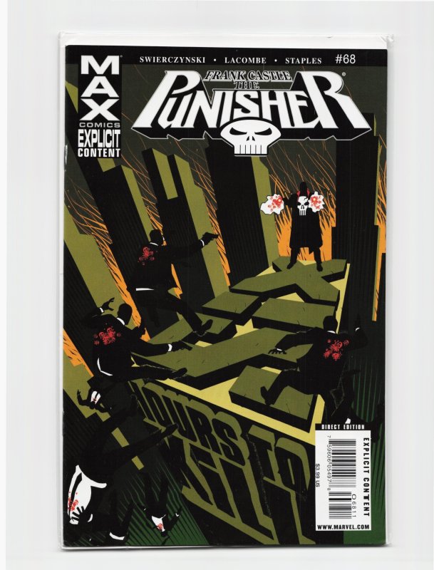 Punisher: Frank Castle MAX #68 (2009), raw, ungraded comic book — front cover