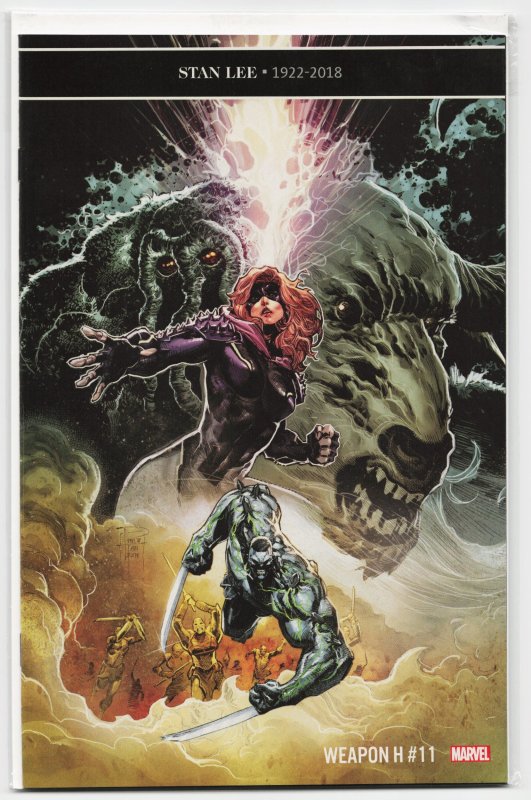 Weapon H #11 (2019), raw, ungraded comic book — front cover