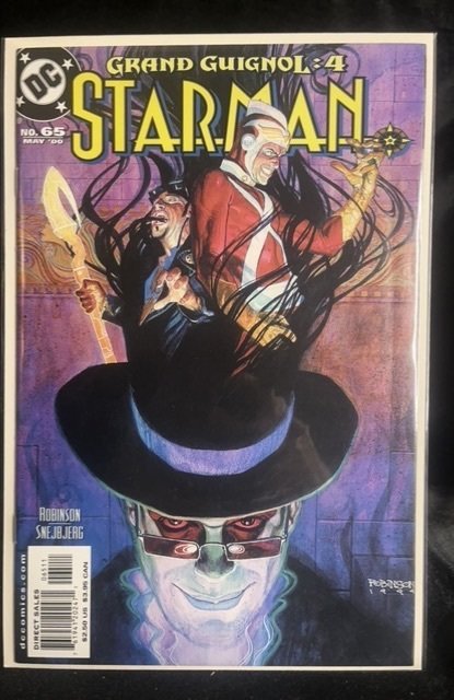 Starman #65 (DC Comics, 2000), raw, ungraded comic book — front cover