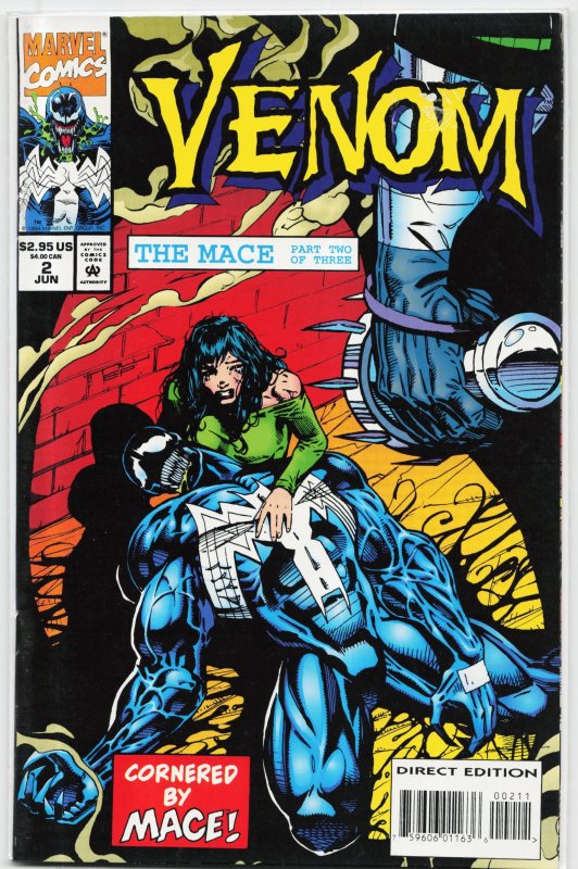 Venom: The Mace #2 (1994), raw, ungraded comic book — front cover