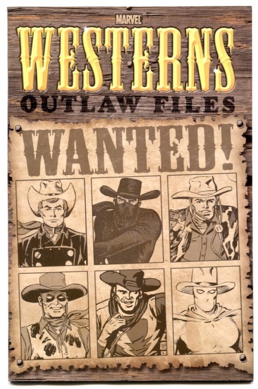 Marvel Westerns Outlaw Files #1 (Marvel Comics, 2006), raw comic book in NM condition — front cover