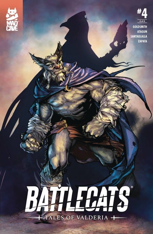 Battlecats Tales of Valderia #4 (2020), raw, ungraded comic book — front cover