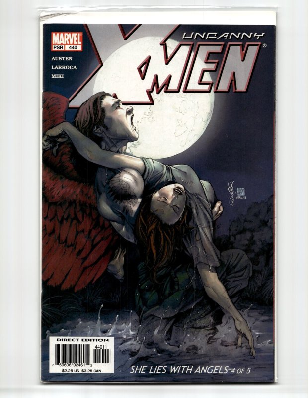 The Uncanny X-Men #440 (Marvel Comics, 2004), raw, ungraded comic book — front cover