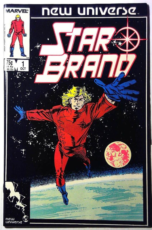 Star Brand #1 (Marvel Comics, 1986), raw, ungraded comic book — front cover