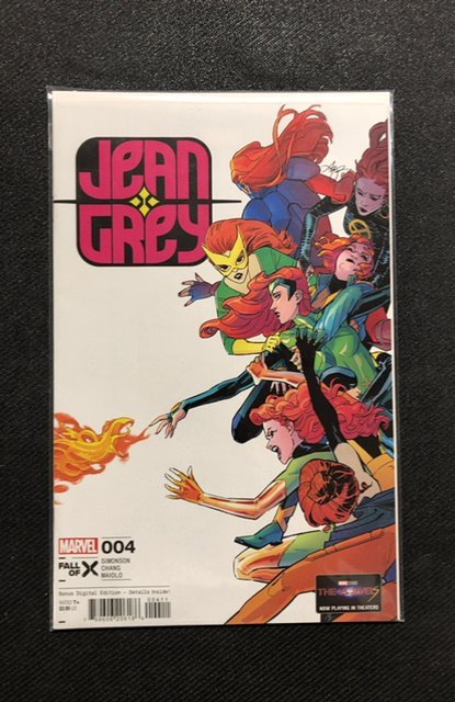 Jean Grey #4 (Marvel Comics, 2024), raw, ungraded comic book — front cover