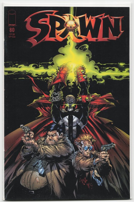 Spawn #80 (Image Comics, 1999), raw, ungraded comic book — front cover