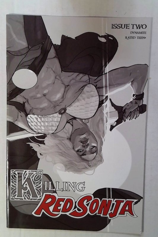 2020 Killing Red Sonja #2 (Dynamite Entertainment, 2020), raw comic book in VF+ condition — front cover