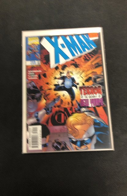 X-Man #35 (Marvel Comics, 1998), raw, ungraded comic book — front cover