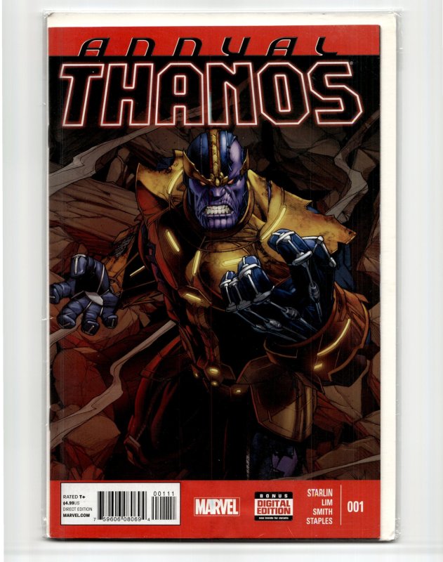 Thanos Annual (2014) Thanos (2014), raw, ungraded comic book — front cover