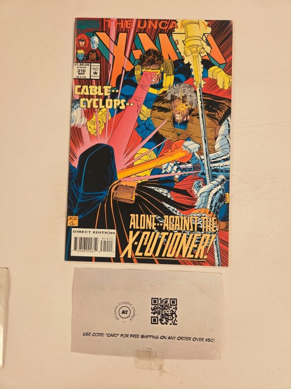 Uncanny X-Men #310 (Marvel Comics, 1994), raw comic book in NM condition — front cover
