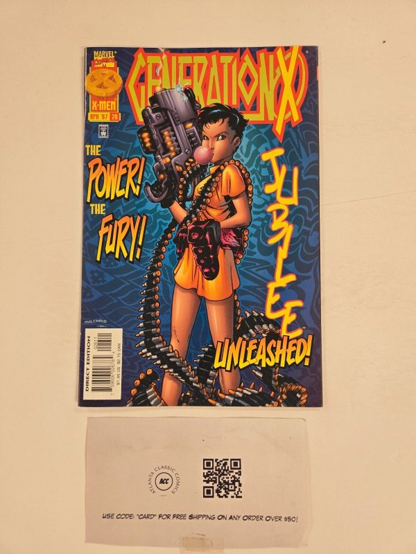 Generation X #26 (Marvel Comics, 1997), raw comic book in NM condition — front cover