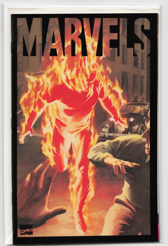 Marvels #1 (Marvel Comics, 1994), raw, ungraded comic book — front cover