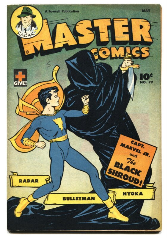 Master Comics #76, raw, ungraded comic book — front cover