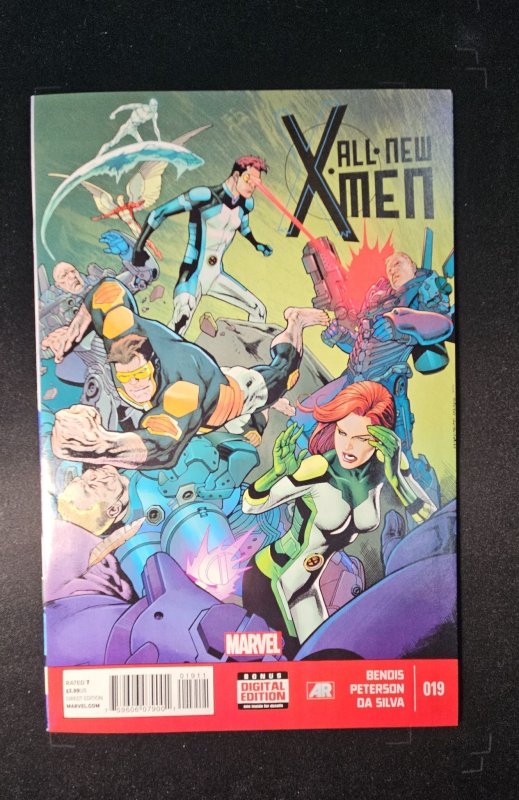 All-New X-Men #19 (Marvel Comics, 2014), raw comic book in NM- condition — front cover