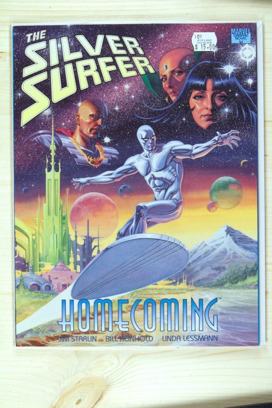 Marvel Graphic Novel #71 (Marvel Comics, 1992), raw comic book in NM- 9.2 condition — front cover