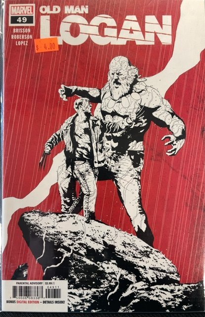 Old Man Logan #49 (Marvel Comics, 2018), raw, ungraded comic book — front cover