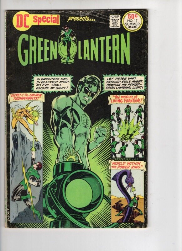 DC Special #17 (DC Comics, 1975), raw comic book in VG- 3.5 condition — front cover
