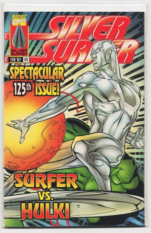 Silver Surfer #125 (Marvel Comics, 1997), raw, ungraded comic book — front cover