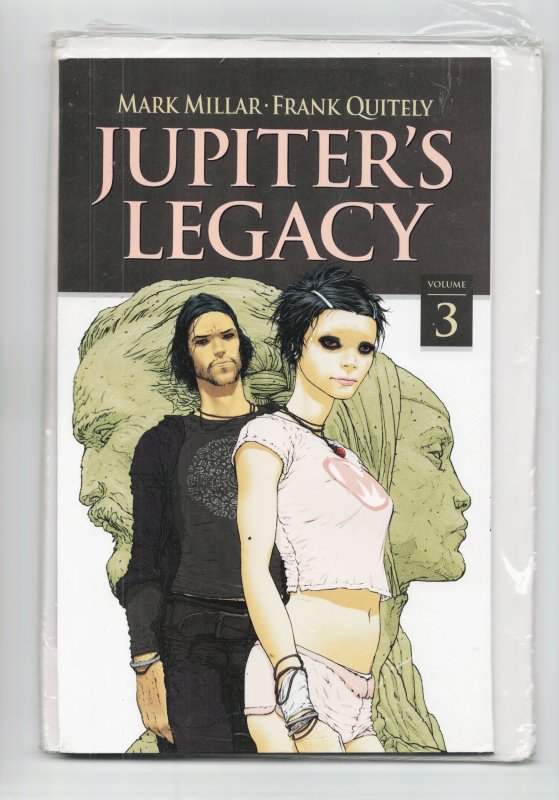 Jupiter's Legacy #1 (Image Comics, 2013), raw, ungraded comic book — front cover