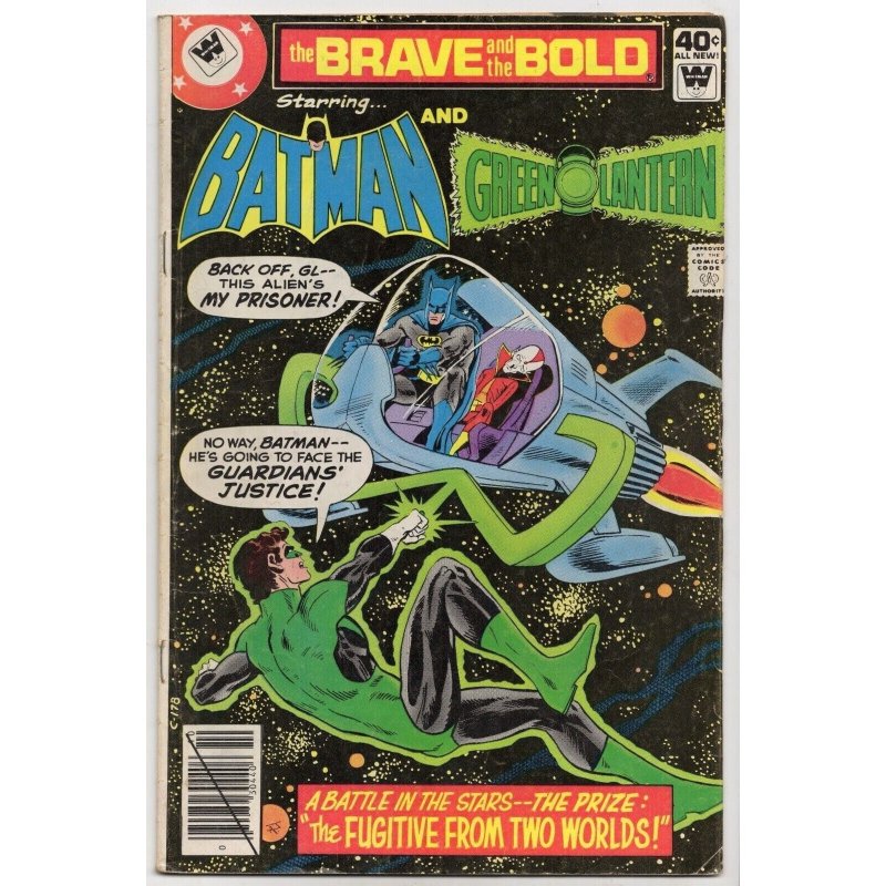 Brave and the Bold #155 (DC Comics, 1979), raw comic book in VG- 3.5 condition — front cover