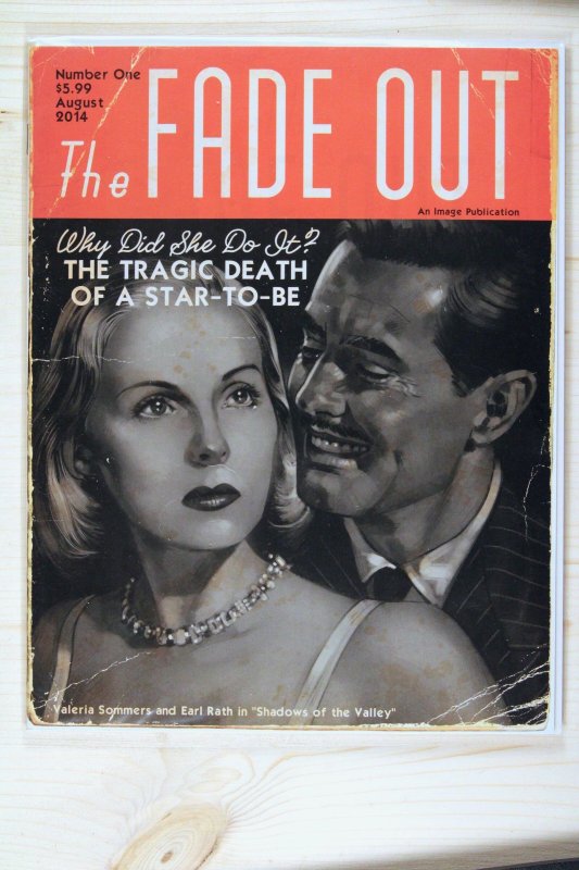 The Fade Out #1 (Image Comics, 2014), raw comic book in VF/NM 9.0 condition — front cover