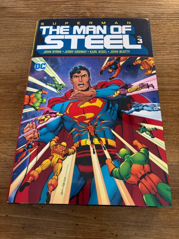 Superman Man of Steel Vol 3 Hardcover DC Comics TPB Graphic Novel Book 3 J469 (DC Comics), raw, ungraded comic book — front cover