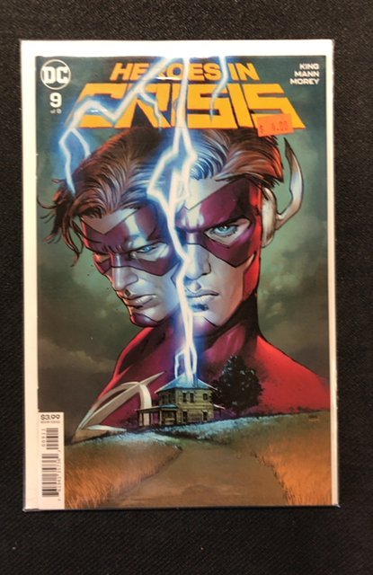 Heroes in Crisis #9 (DC Comics, 2019), raw, ungraded comic book — front cover