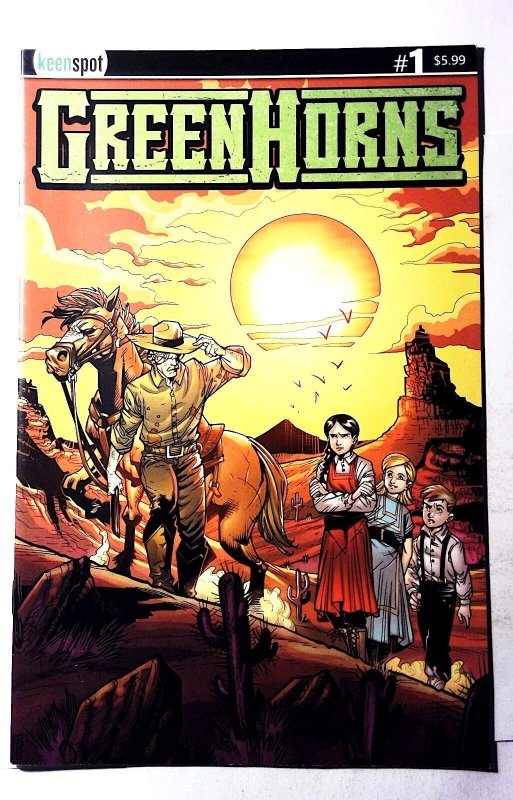 GreenHorns #1 (2023), raw, ungraded comic book — front cover