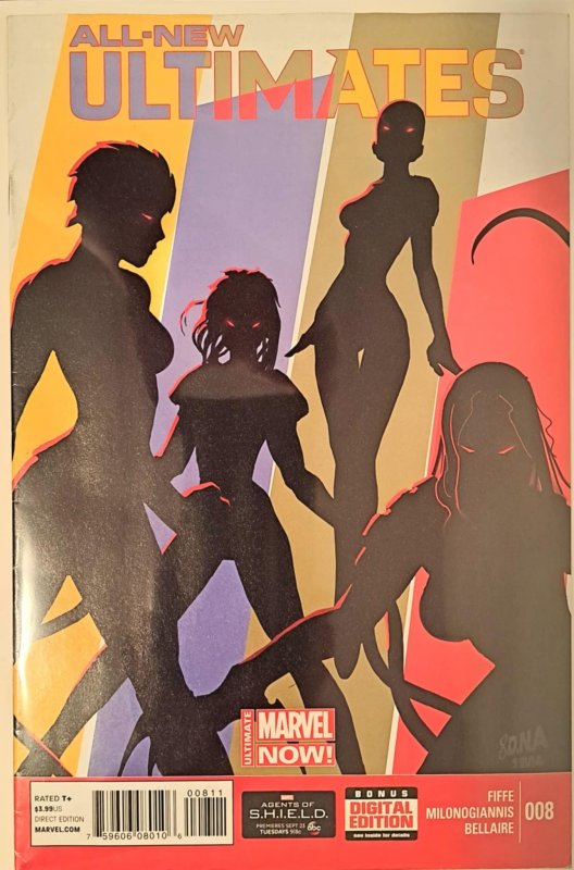 All-New Ultimates #8 (2014), raw, ungraded comic book — front cover