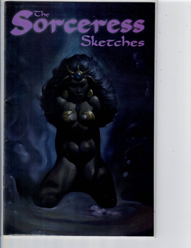 Sorceress Sketches Book 1 Special Edition LTD to 300 Copies, raw, ungraded comic book — front cover