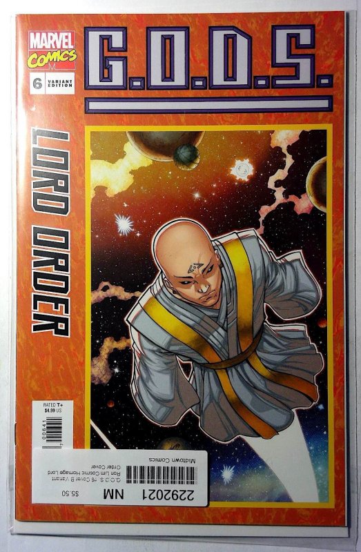 G.o.d.s #6 (Marvel Comics, 2024), raw comic book in NM 9.4 condition — front cover