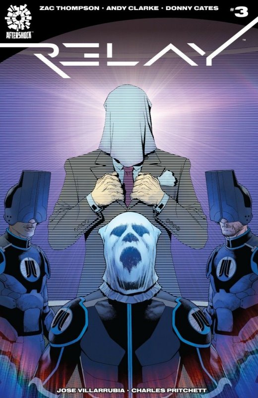 Relay #3 (AfterShock Comics, 2018), raw, ungraded comic book — front cover